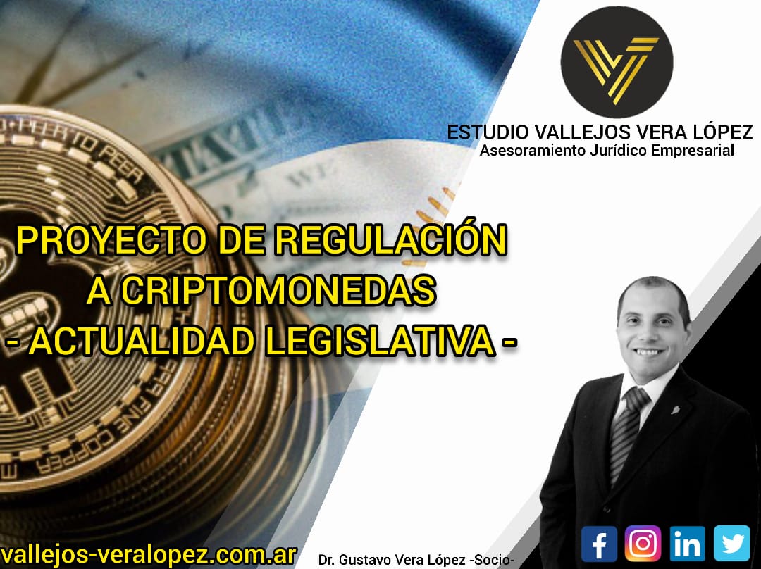 PROYECTO DE REGULACION A CRIPTOMONEDAS – ACTUALIDAD LEGISLATIVA